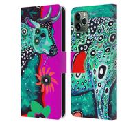 MAD DOG ART GALLERY ANIMALI CUSTODIA COVER PORTAFOGLIO IN PELLE PER APPLE iPHONE