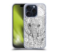 MAD DOG ART GALLERY B&W DOODLE CUSTODIA COVER MORBIDA IN GEL PER APPLE iPHONE