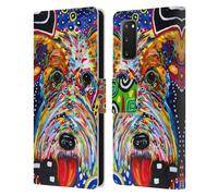 MAD DOG ART GALLERY CANI 2 CUSTODIA COVER A PORTAFOGLIO PER SAMSUNG TELEFONI 1