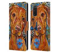 MAD DOG ART GALLERY CANI 2 CUSTODIA COVER A PORTAFOGLIO PER SAMSUNG TELEFONI 1