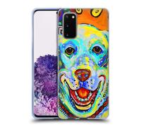 MAD DOG ART GALLERY CANI 2 CUSTODIA COVER MORBIDA IN GEL PER SAMSUNG TELEFONI 1