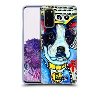 MAD DOG ART GALLERY CANI 2 CUSTODIA COVER MORBIDA IN GEL PER SAMSUNG TELEFONI 1