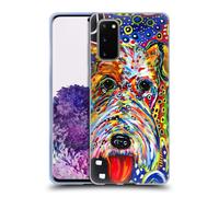 MAD DOG ART GALLERY CANI 2 CUSTODIA COVER MORBIDA IN GEL PER SAMSUNG TELEFONI 1
