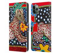 MAD DOG ART GALLERY CANI 2 CUSTODIA COVER PORTAFOGLIO IN PELLE PER APPLE iPHONE