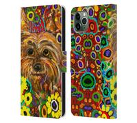 MAD DOG ART GALLERY CANI 2 CUSTODIA COVER PORTAFOGLIO IN PELLE PER APPLE iPHONE