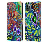 MAD DOG ART GALLERY CANI 2 CUSTODIA COVER PORTAFOGLIO IN PELLE PER APPLE iPHONE