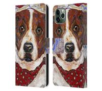 MAD DOG ART GALLERY CANI 2 CUSTODIA COVER PORTAFOGLIO IN PELLE PER APPLE iPHONE