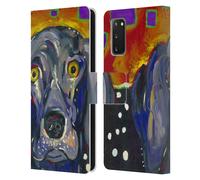 MAD DOG ART GALLERY CANI CUSTODIA COVER A PORTAFOGLIO PER SAMSUNG TELEFONI 1