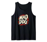 Mad Dog Motto per Un Look Fresco e Divertente Canotta