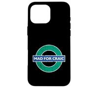 Mad for Craic - Effetto invecchiato Custodia per iPhone 16 Pro Max
