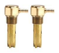 Mad Hornets 2X 0.25" ID Hose Double Barb Fuel Tank Vent Assy FTA-V-50-02 Adatto per Peterbilt