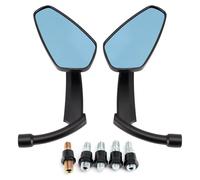 Mad Hornets Blade Shape Rearview Mirror Pair Adatto per Suzuki Savage Intruder Volusia Boulevard GSXR Hayabusa Adatto per Yamaha Universal Motorcycle