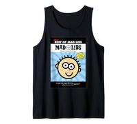 Mad Libs Best of Character Face Blue Burst Canotta
