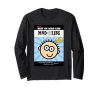 Mad Libs Best of Character Face Blue Burst Maglia a Manica