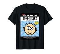 Mad Libs Best of Character Face Blue Burst Maglietta