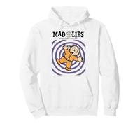 Mad Libs Falling Character with Spiral Vortex Felpa con Cappuccio