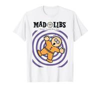 Mad Libs Falling Character with Spiral Vortex Maglietta