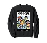 Mad Libs Original Cast Group Colorful Faces Felpa