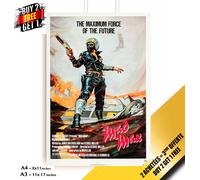 MAD MAX 1979 Locandina Film Mel Gibson