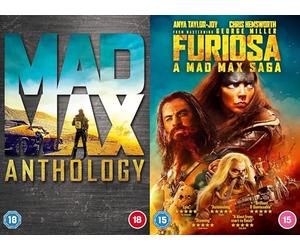 Mad Max Anthology & Furiosa Complete DVD - Mad Max Anthology DVD / Furiosa: A Mad Max Saga DVD - Mad Max 1-5 Complete Collection DVD