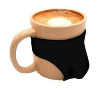 Mad Monkey Divertente pene Tazza Willy con mutande retrattili - Tazza scherzo con motivo pene