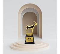 Mad Monkey Trofeo G.O.A.T per Il Tuo Migliore Amico - Decorazione Divertente