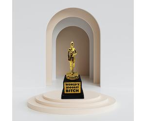 Mad Monkey World's Biggest Funny Trophy - Joke Decorative Trophy