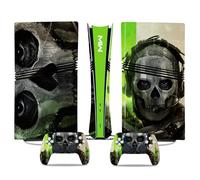 MaD Vision® Extra-Durable Skin Kit per PlayStation 5 (PS5) Disc Pro e Digital Pro | Set di Pellicole Adesive in Vinile Opaco per la Console e 2 Controller - per Call of Duty|COD Design