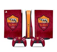 MaD Vision® Extra-Durable Skin Kit per PlayStation 5 (PS5) Disc | Set di Pellicole Adesive in Vinile Opaco per la Console e 2 Controller - per Roma Design