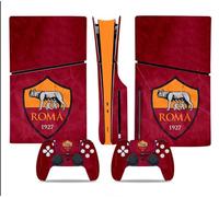 MaD Vision® Extra-Durable Skin Kit per PlayStation 5 (PS5) Disc Slim e Digital Slim | Set di Pellicole Adesive in Vinile Opaco per la Console e 2 Controller - per Roma Design