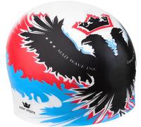 Mad Wave Empire Swim Cap Bianco - Cappellino Nuoto Bianco
