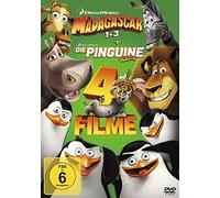 Madagascar 1-3 + Die Pinguine aus Madagascar