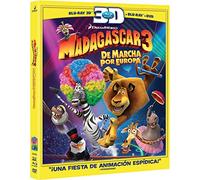 Madagascar 3 (Combo Dvd + Blu-Ray + Blu-Ray 3d) (Blu-Ray) (Import) (2012) Pa