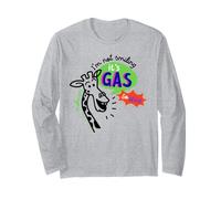 Madagascar It's Gas So Wild Giraffa Che Ride Maglia a Manica