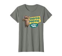 Madagascar Moto Moto Say It Twice Text Poster Maglietta