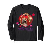 Madagascar Sei Zoo-Riff Heart Fun Maglia a Manica
