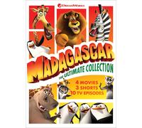 Madagascar: The Ultimate Collection (DVD) Ben Stiller Tom McGrath Chris Rock
