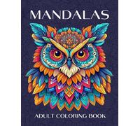 Madalas Adult Coloring Book Animal Coloring Book For Mindful People Adult Coloring Book With Stress Relieving Animal Mandala Designs ADHD Anxiety ... Awesome Adult Coloring Book Mandala Animals