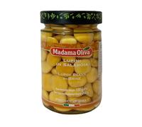 MADAMA OLIVA, Lupini in Salamoia, Ottimo Snack per Aperitivi, Ideale per le Insalate Miste e nelle Minestre, 100% Made in Italy, Vaso in Vetro da 320 gr