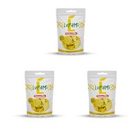 MADAMA OLIVA, Lupini Sgusciati, Gustosi Snack Ideali per Accompagnare Insalate, Riso e Zuppe, Ricca Fonte di Proteine, Basso Contenuto di Grassi, Made in Italy, Busta Doypack 60 gr (Confezione da 3)