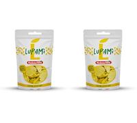 MADAMA OLIVA, Lupini Sgusciati, Gustosi Snack Ideali per Accompagnare Insalate, Riso e Zuppe, Ricca Fonte di Proteine, Basso Contenuto di Grassi, Made in Italy, Busta Doypack 60 gr (Confezione da 2)