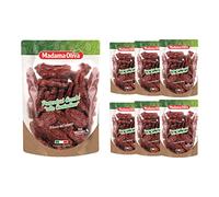 MADAMA OLIVA, Pomodori Secchi "alla Contadina", Pomodori Disidratati Sotto Sale, Ideali da Accompagnare ad Antipasti e Aperitivi, 100% Made in Italy, 4 Buste da 200 gr