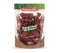 MADAMA OLIVA, Pomodori Secchi "alla Contadina", Pomodori Disidratati Sotto Sale, Ideali da Accompagnare ad Antipasti e Aperitivi, 100% Made in Italy, Busta da 200 gr