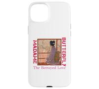 Madame Butterfly L'amore tradito Opera Art Design Custodia per iPhone 15 Plus