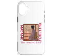 Madame Butterfly L'amore tradito Opera Art Design Custodia per iPhone 16 Plus