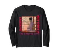 Madame Butterfly L'Amore tradito Opera Art Design Maglia a Manica