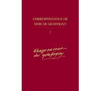 Madame de Graffig Correspondance de Madame de Graffigny: Tome (Copertina rigida)