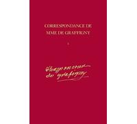 Madame de Graffigny English Showalt Correspondance: 1716-173 (Copertina rigida)