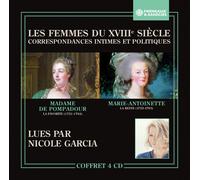 Madame De Pompadour La Favorite (1721-1764) Lues Par Nicole Garcia (CD)