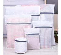MADAME GONGO Set di 6 sacchi per bucato per lavatrice e asciugatrice, ideali per maglioni, camicie, reggiseni, camicie, calze, biancheria intima, calze, biancheria intima, calze, biancheria intima